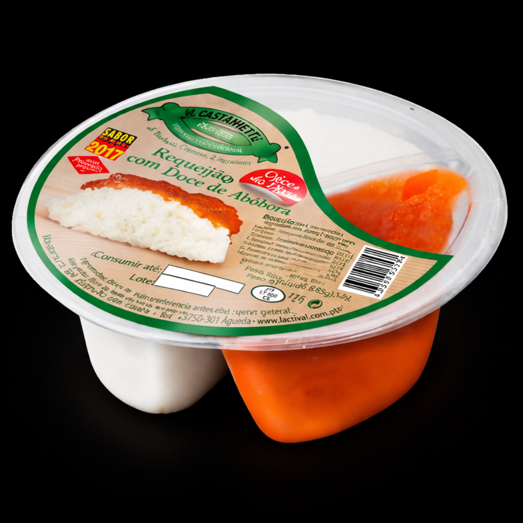 Requeijão de Vaca com doce de abóbora