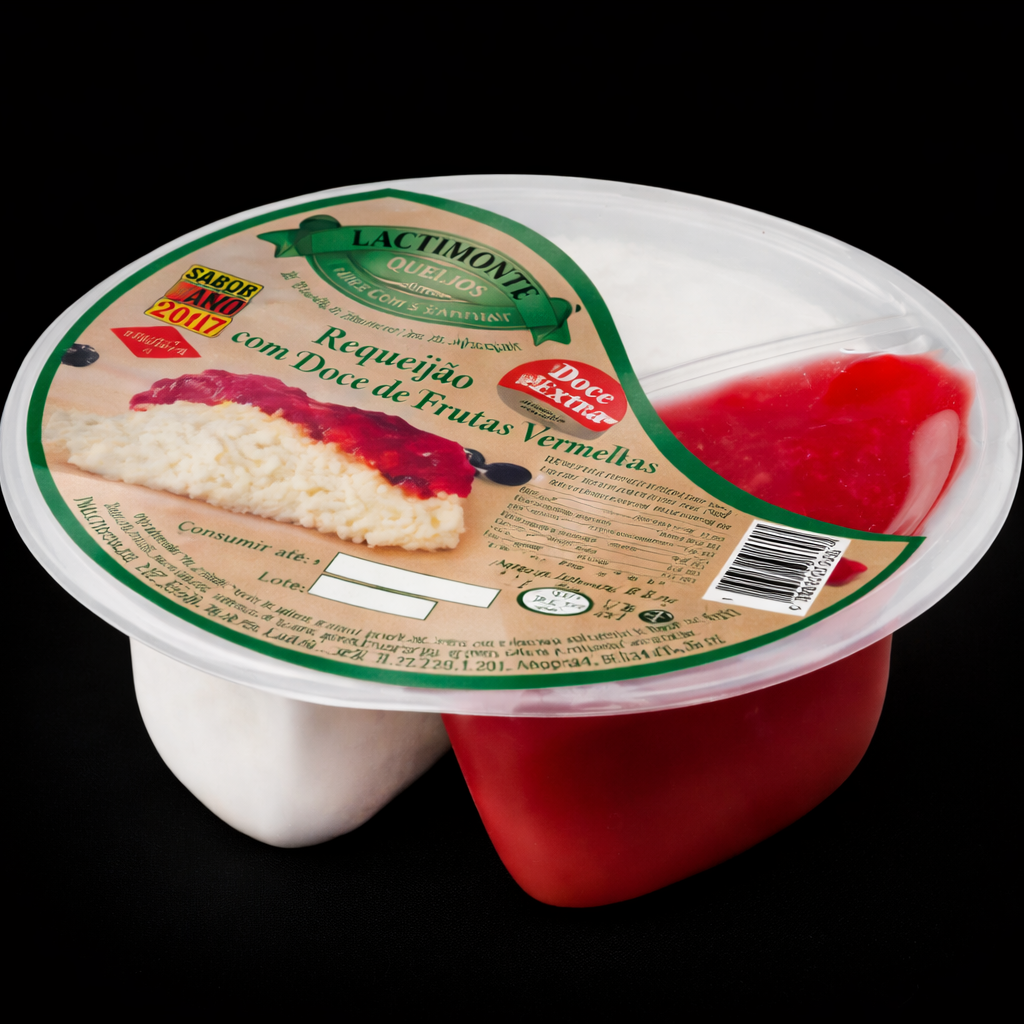 Requeijão de Vaca com doce de frutos vermelhos