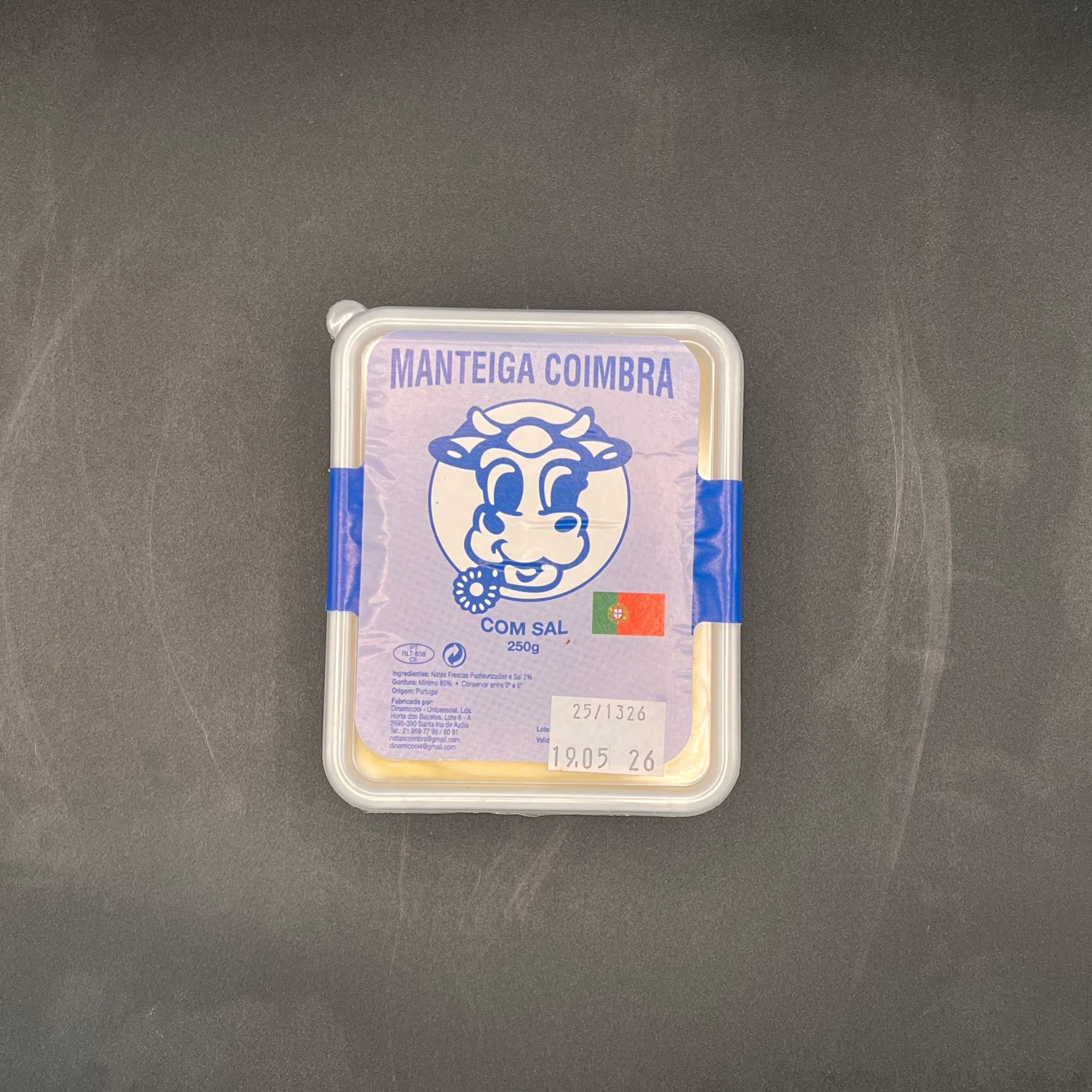 Manteiga com Sal (250g)