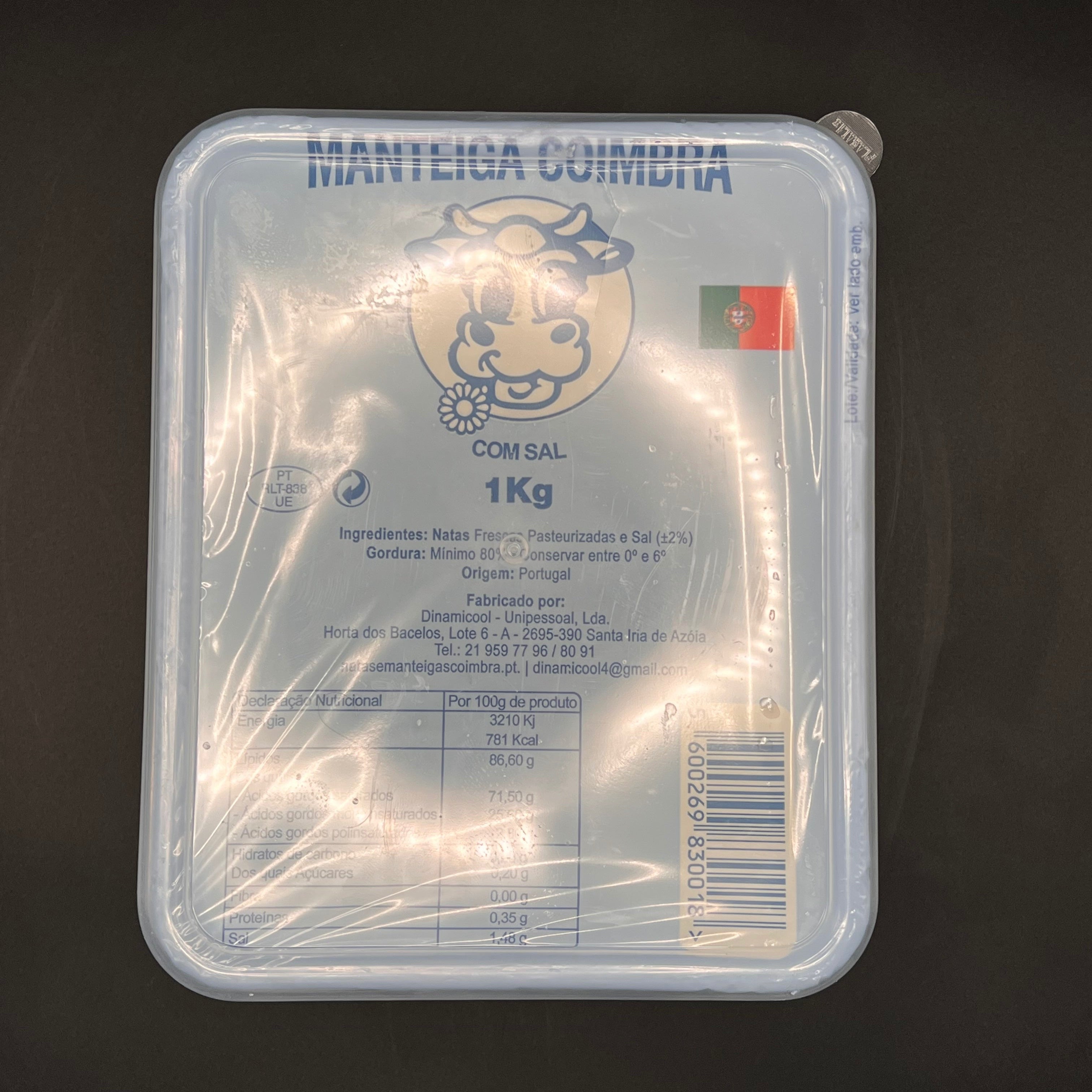 Manteiga com Sal (1Kg)