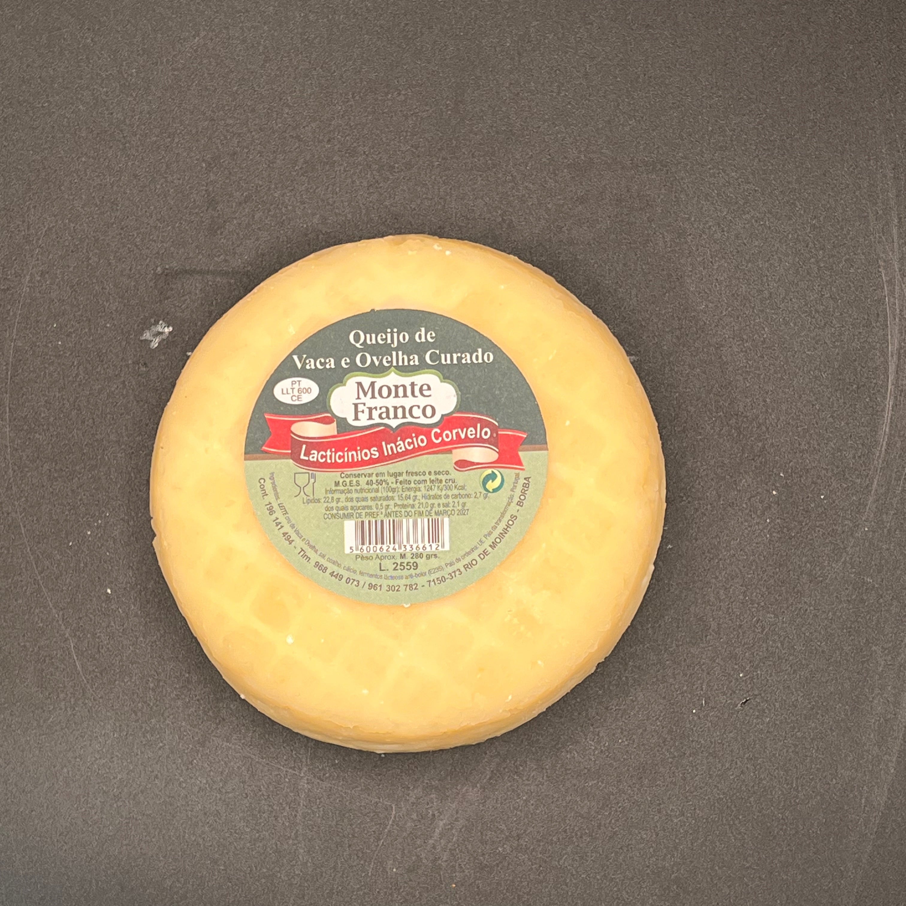 Queijo Curado Merendeira Vaca e Ovelha