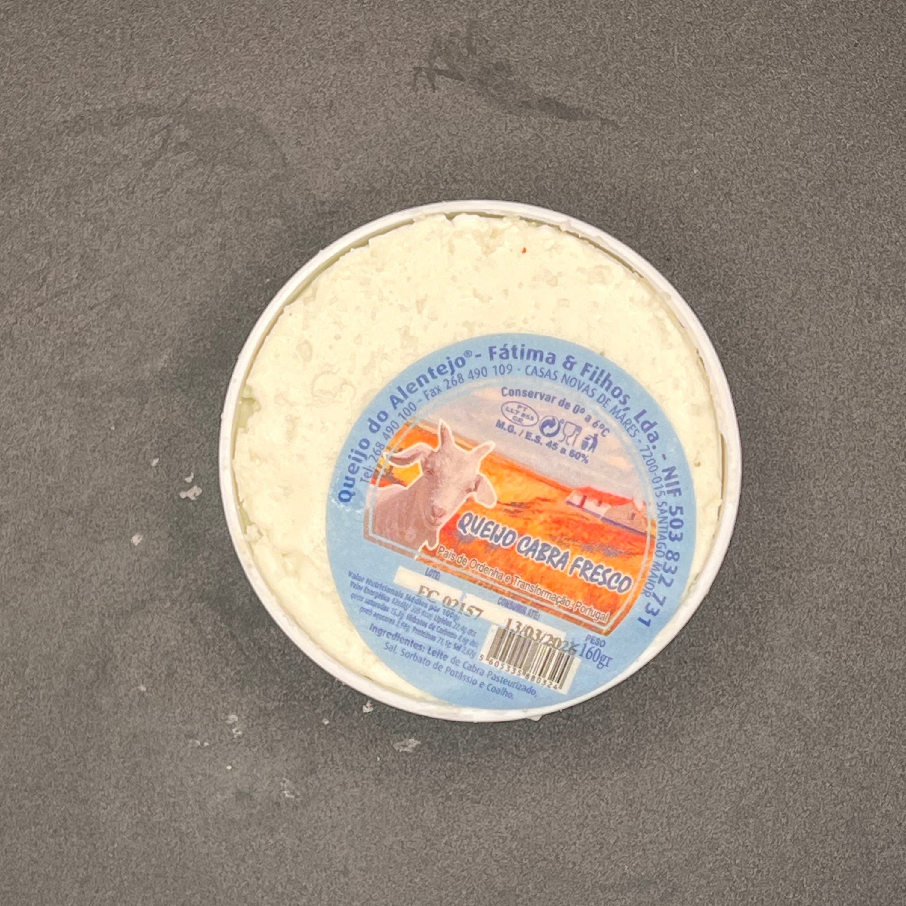 Queijo cabra Fresco pequeno