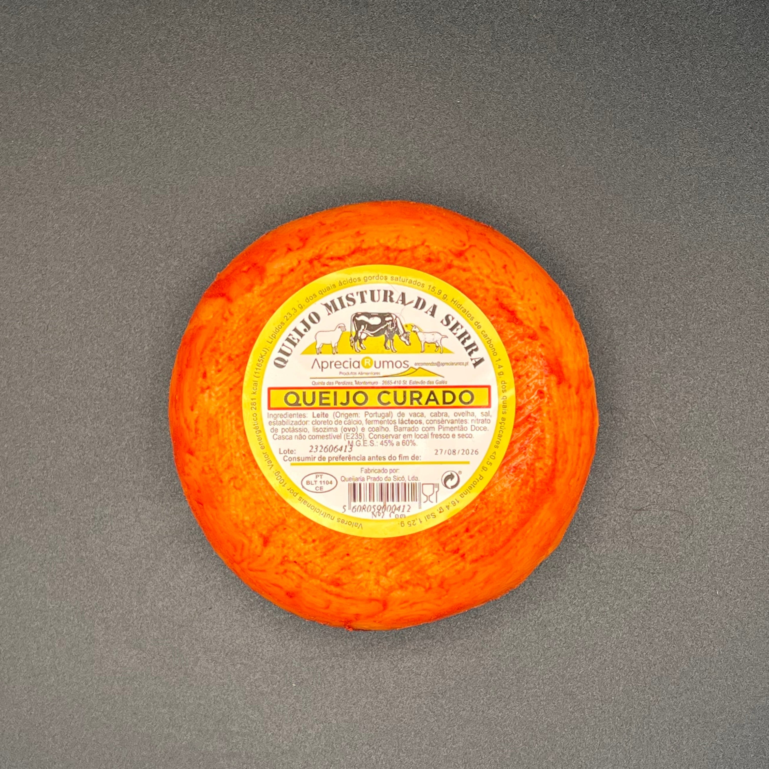 Queijo Curado de Mistura (Vaca,Cabra e Ovelha)