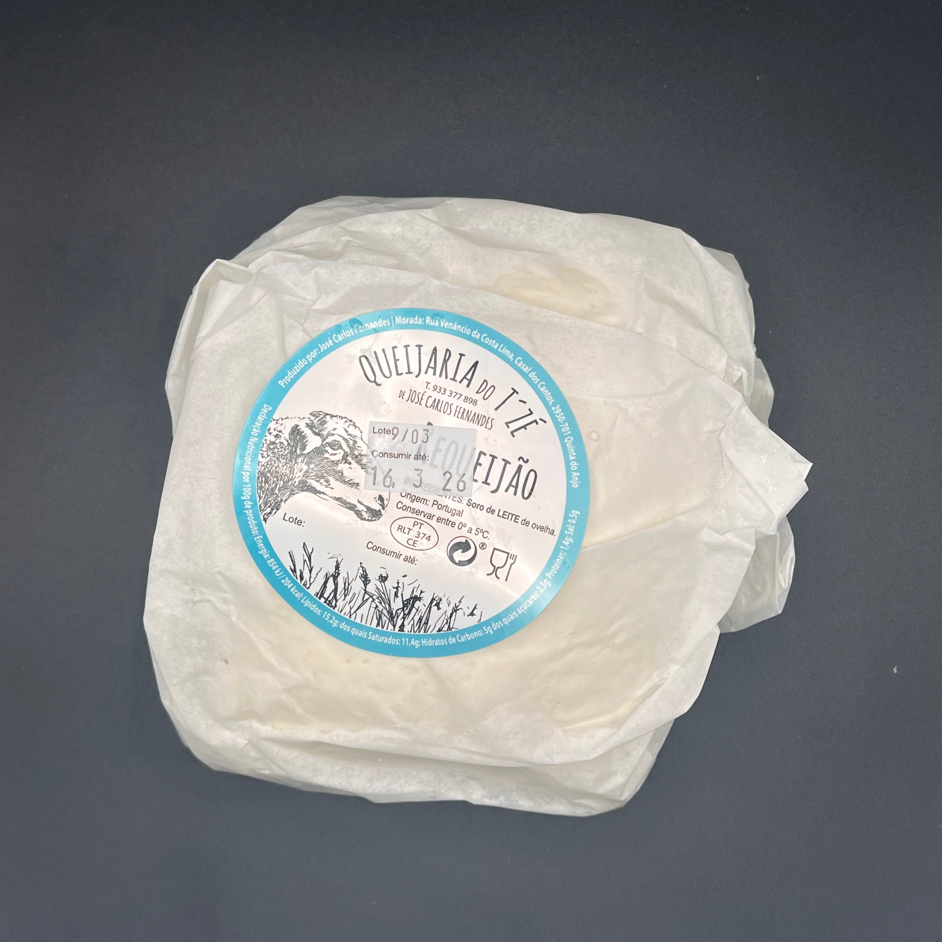 Requeijão de Ovelha Bola Kg