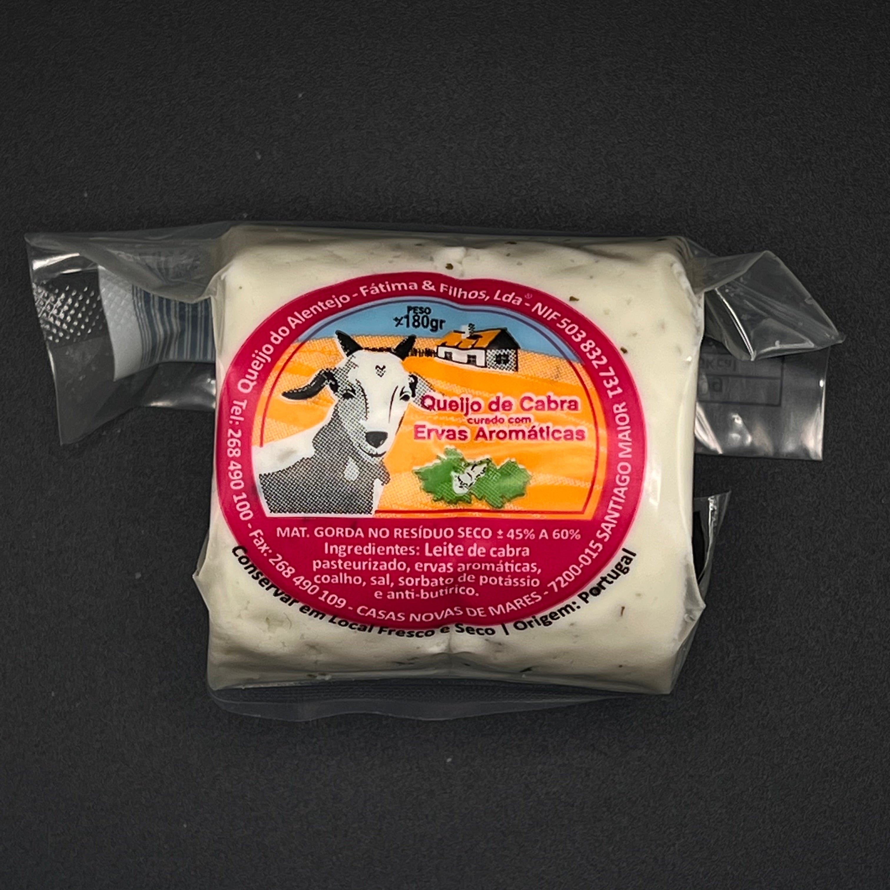 Queijo de Cabra com Ervas Aromáticas Pack 2 Vácuo