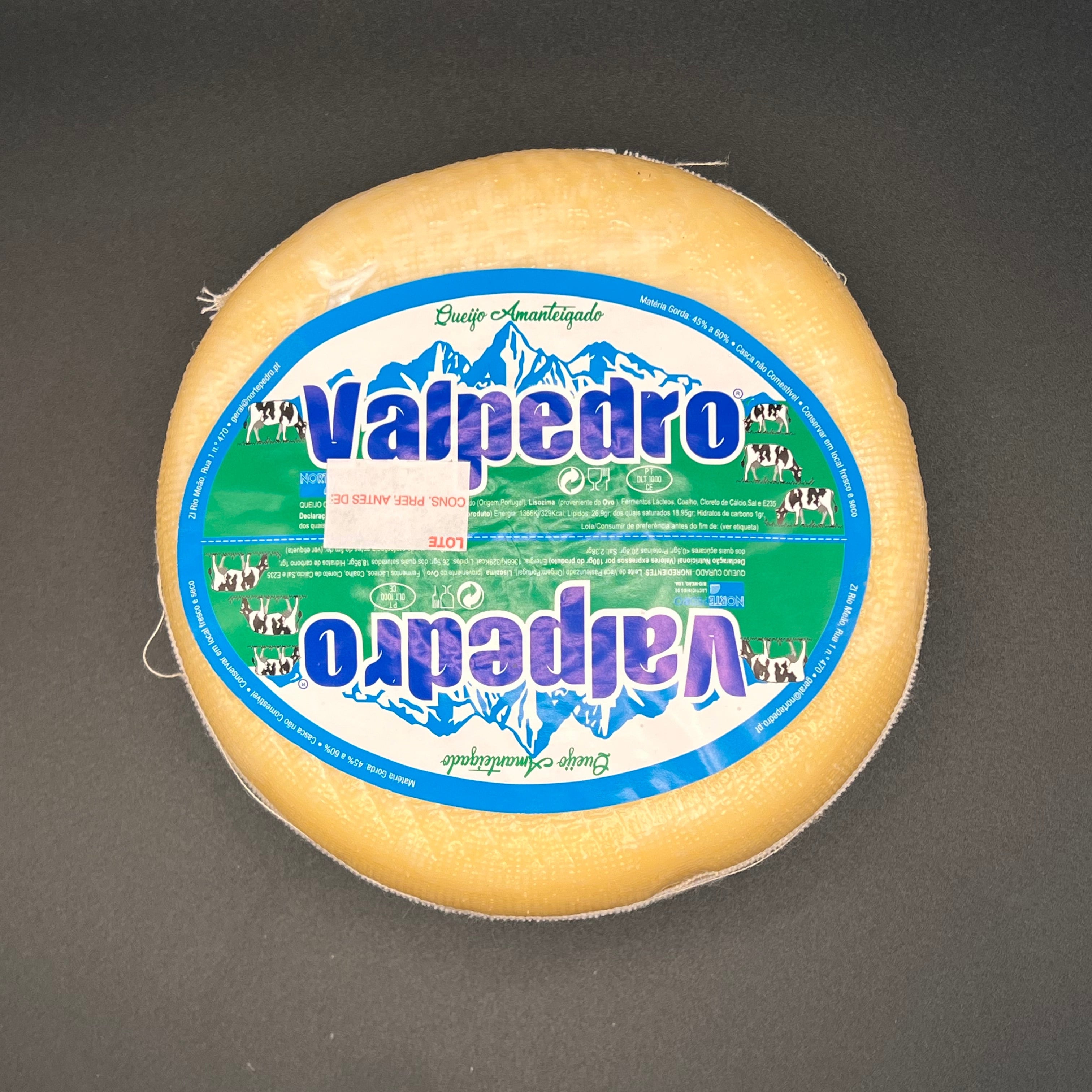 Queijo de Vaca Amanteigado Kg
