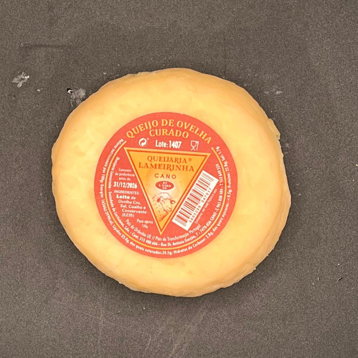 Queijo de Ovelha Curado Pequeno