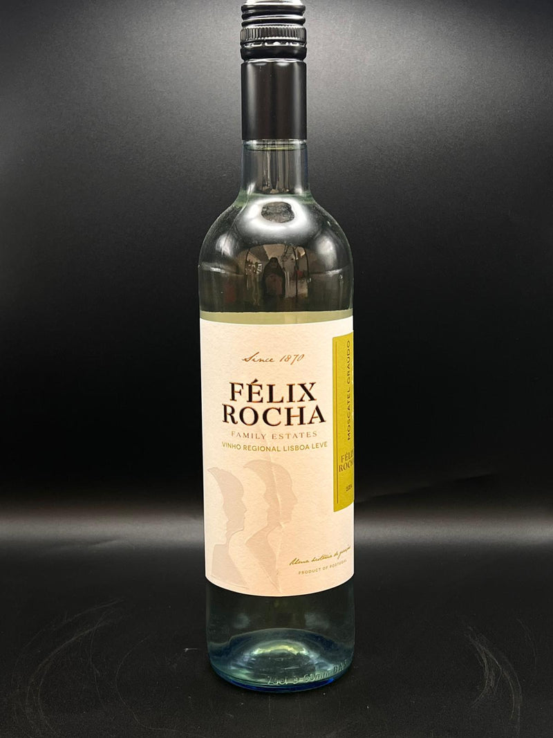 Vinho Félix Rocha Moscatel Graúdo Branco Leve 75cl